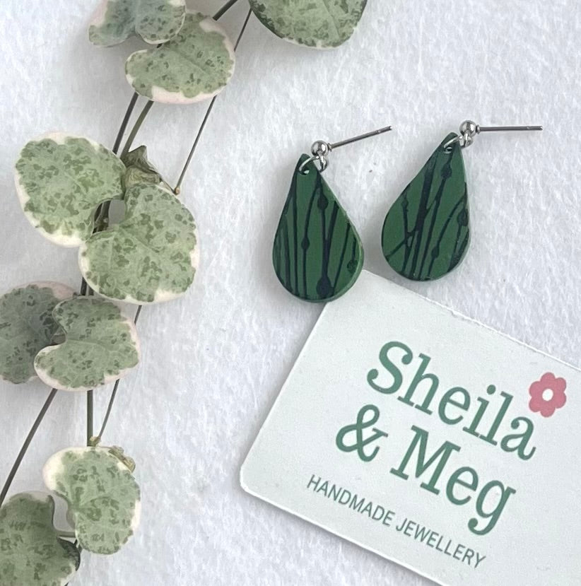 Woodland Dangles - Green Small